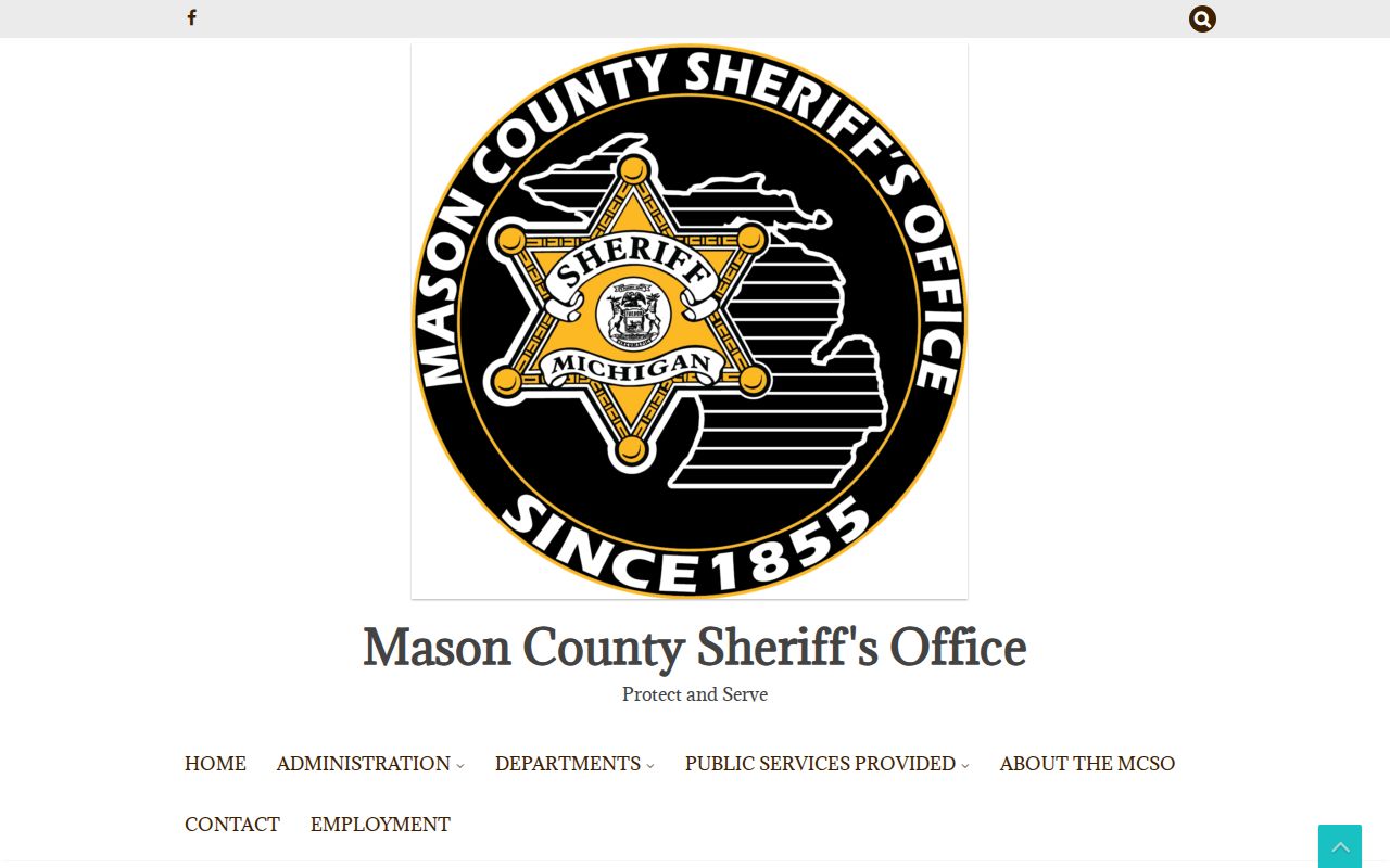 Mason County most wanted: official sheriff resource links page with no local warrant roster